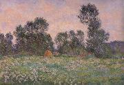 Claude Monet Meadow in Giverny oil painting reproduction